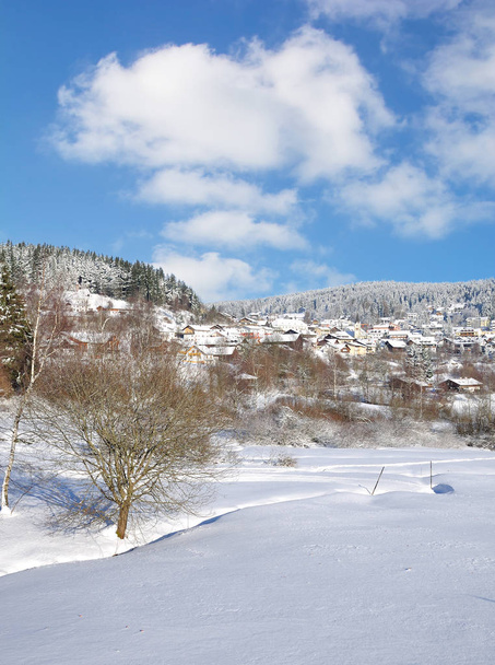 Village of Sankt Englmar in bavarian Forest,lower Bavaria,Germany - Fotografie, Obrázek