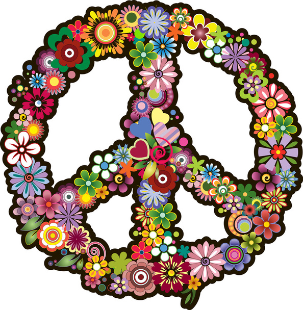 Símbolo de paz
 - Vector, Imagen