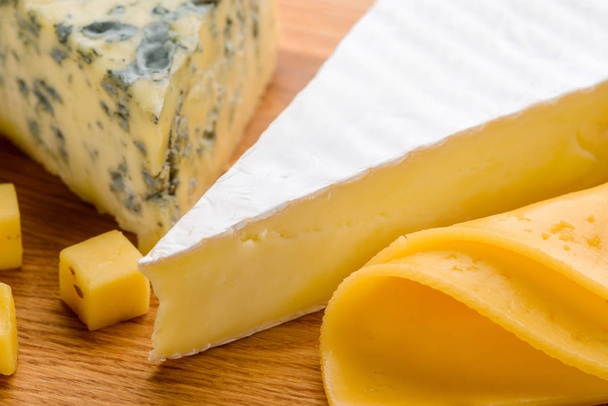 Different types of cheese - Photo, image