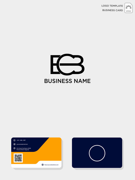 CB initiale ou BC logo créatif modèle et carte de visite comprennent. illustration vectorielle et inspiration logo
 - Vecteur, image