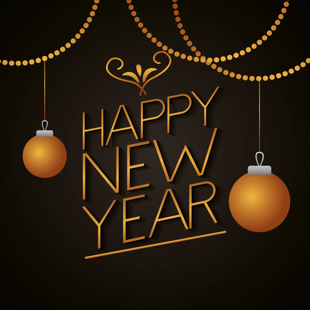 happy new year celebration - Διάνυσμα, εικόνα