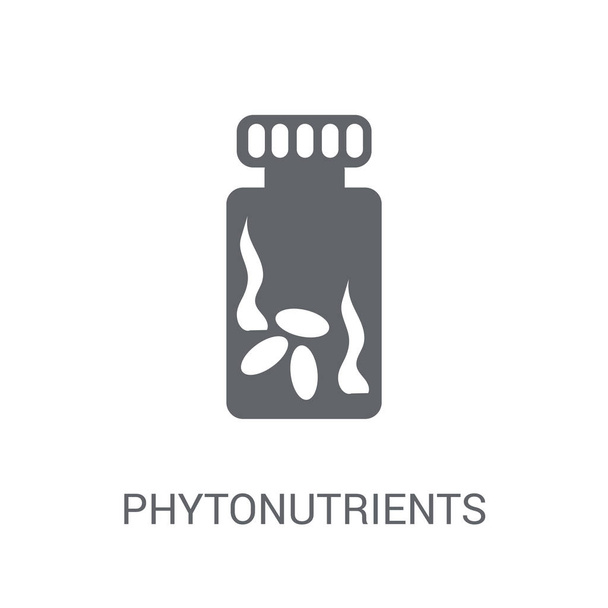 Phytonutrients icon. Trendy Phytonutrients logo concept on white background from Gym and Fitness collection. Suitable for use on web apps, mobile apps and print media. - Vector, Image
