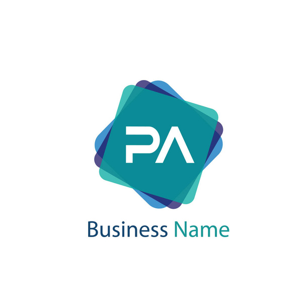 Alkuperäinen Letter PA Logo malli suunnittelu
 - Vektori, kuva