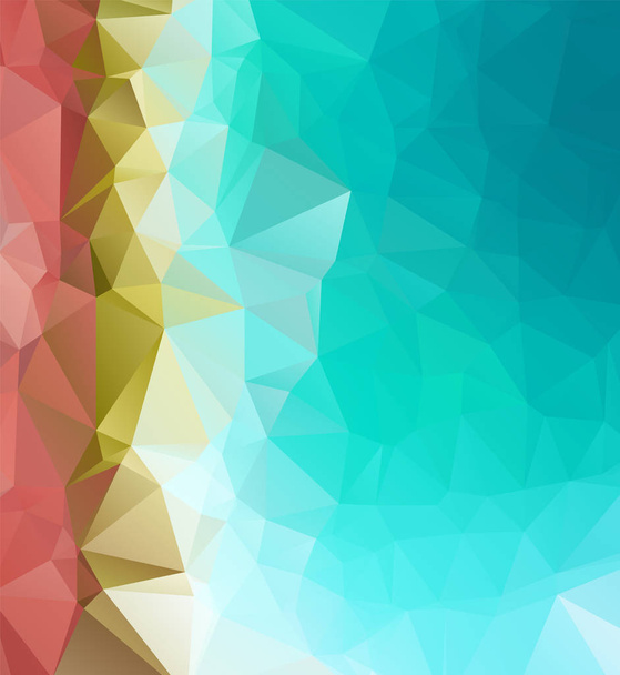 Abstraktní geometrické pozadí plné barvy - Vektor, obrázek