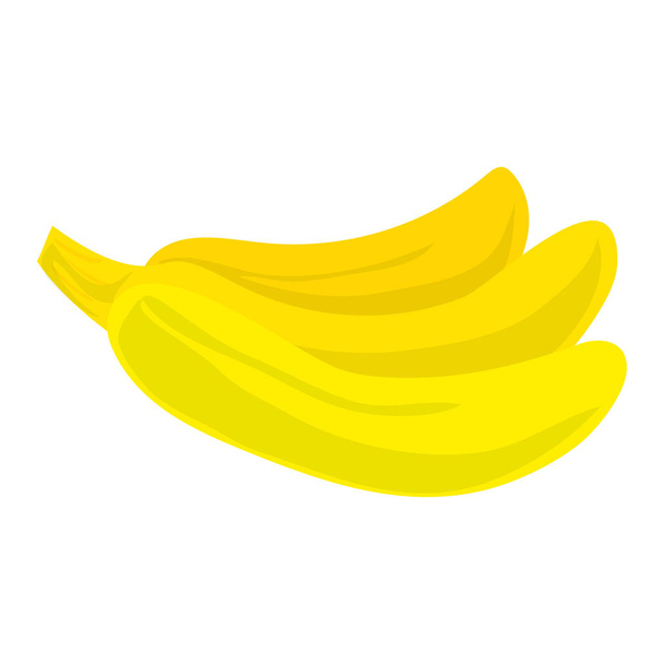 Banana icon, cartoon style - Διάνυσμα, εικόνα
