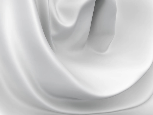 Αφηρημένη υφή, λευκό μετάξι - Φωτογραφία, εικόνα