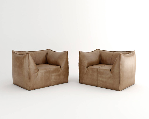 Le Bambole armchiar / Interior furniture presentaiton and design - Photo, Image