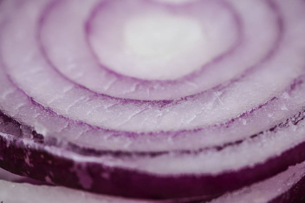 Fresh onion mocro background, food - Foto, immagini