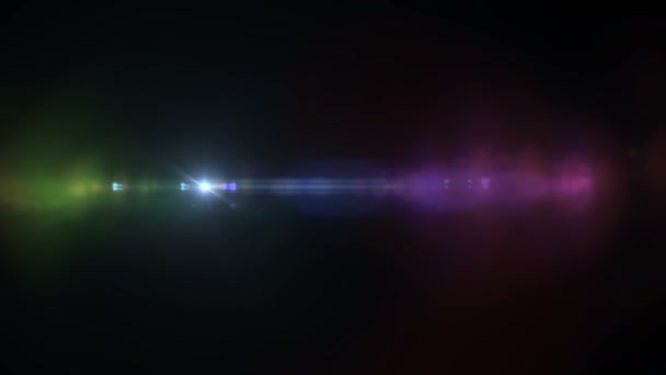 Flash Light Lens Flare Blur fundo efeito de cor. Vídeo 4K
 - Filmagem, Vídeo