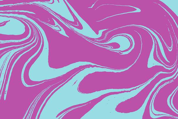 Trendy style with the swirls of marble or the ripples of agate stone effect. Vector. - Вектор, зображення