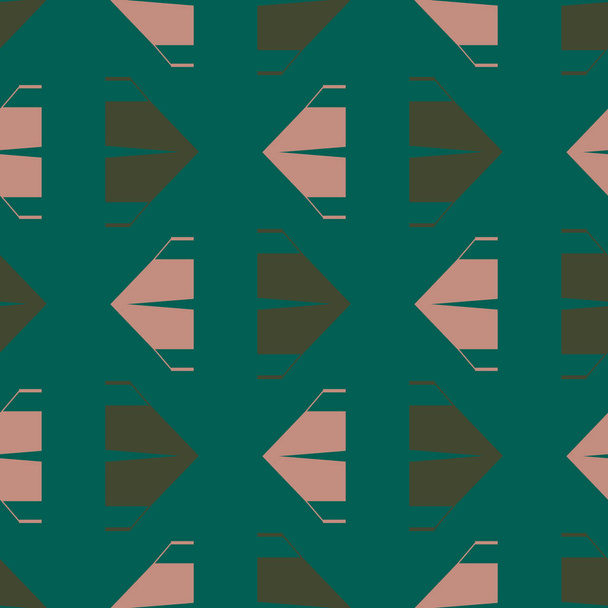 Farbe nahtlose Muster mit Cartoon-Zelte - Vektor, Bild
