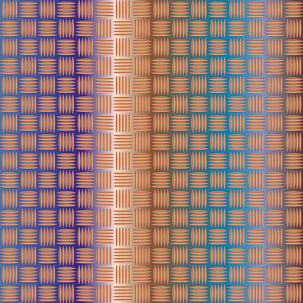 Corrugated Metal  seamless pattern. Vector illustration  - Vector, Image