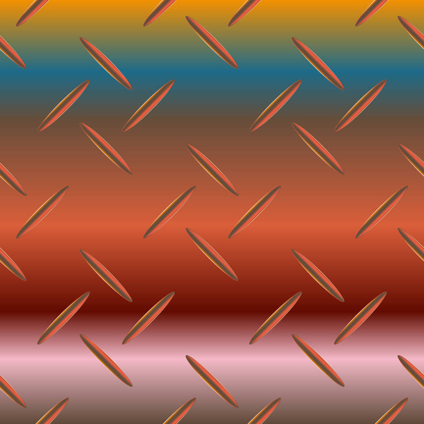 Corrugated Metal  seamless pattern. Vector illustration  - Vector, Image