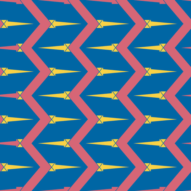 кольоровий безшовний візерунок з мультяшними наметами для кемпінгу
 - Вектор, зображення