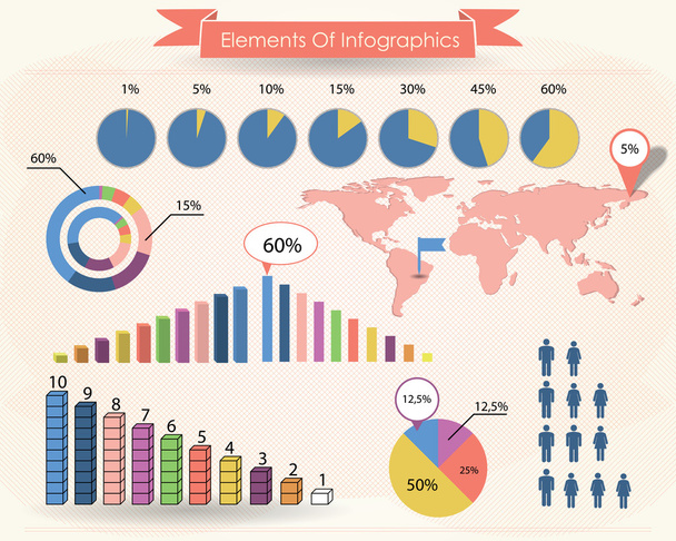 infographics elements - Vector, Image