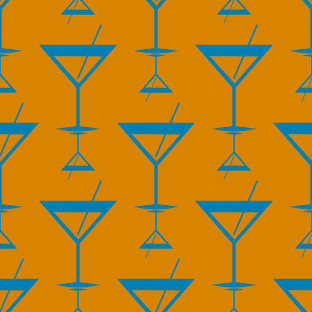 Tropické koktejly barevné vzor bezešvé - Vektor, obrázek