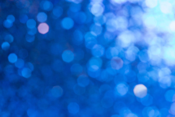 Blue Sparkles background. holiday background. - Photo, image