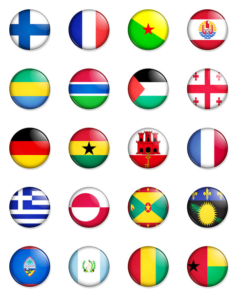 Bandeiras do mundo 05
 - Foto, Imagem