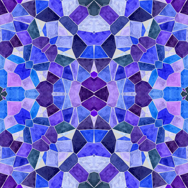 fond de texture motif sans couture kaléidoscope mosaïque bleu royal, céruléen, violet, violet, couleur indigo coloré avec grou gris
 - Photo, image