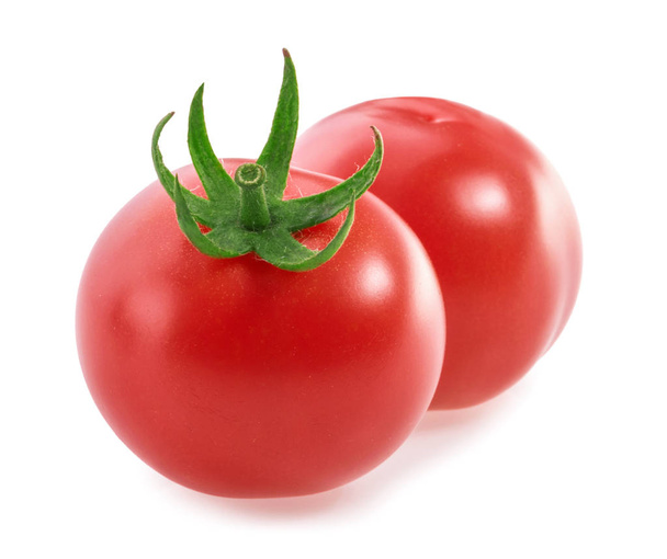 Cherry Tomaten geïsoleerd op witte achtergrond - Foto, afbeelding