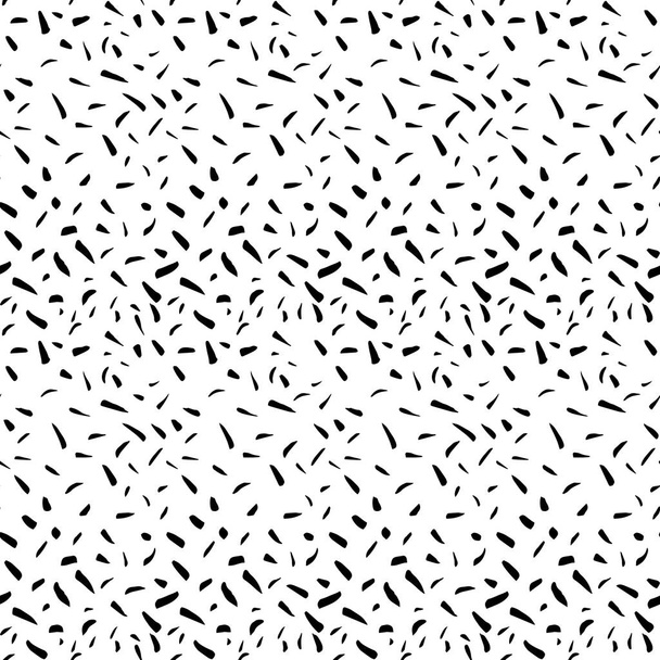 Черная абстрактная текстура с тире или чернилами. Краска клещей ручной работы фон. Карандаш, ручка, рисунок маркера. Простые геометрические формы угла. Плакат или дизайн обоев. Векторная иллюстрация
 - Вектор,изображение