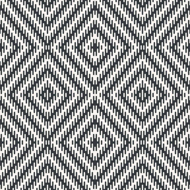 Patrón abstracto sin costura Argyle monocromo o vector de dos colores
 - Vector, Imagen