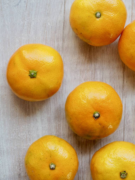 Свіжі корейські фрукти Jeju citrus, mandarin, tangerine - Фото, зображення