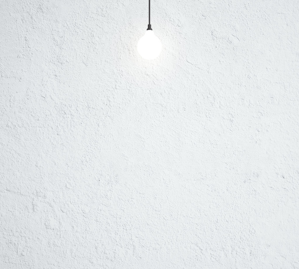 lámpara y pared
 - Foto, imagen