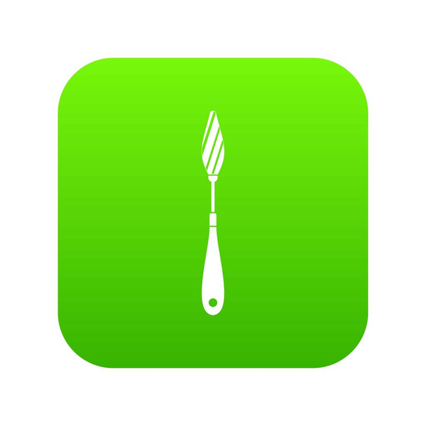 Scraper icon digital green - Вектор,изображение