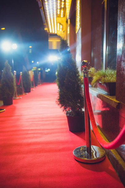 Red carpet entrance decoration - Photo, Image