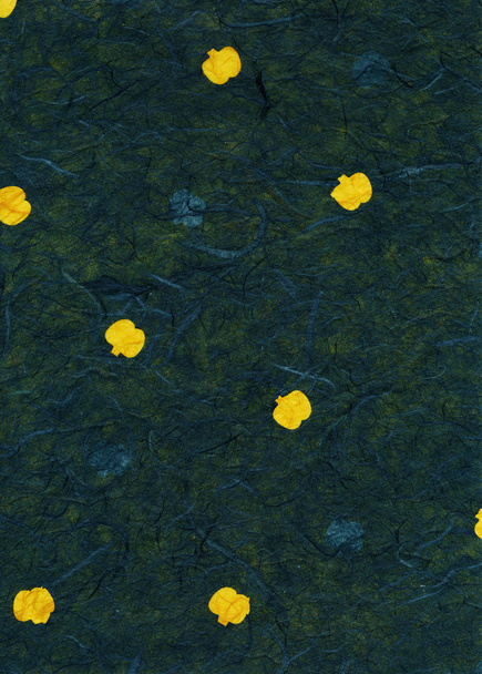 Riisipaperi rakenne - keltaiset hedelmät vihreä XXL
 - Valokuva, kuva