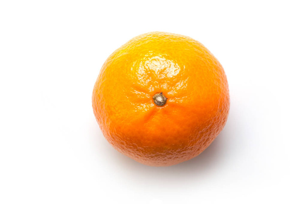 closeup of tangerine on white background - Foto, Bild