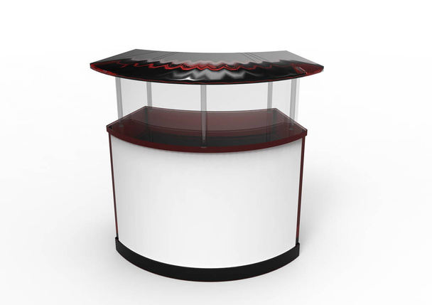 вітальний стіл 3D ізольований фон
 - Фото, зображення
