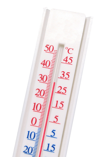 biały termometr - Zdjęcie, obraz