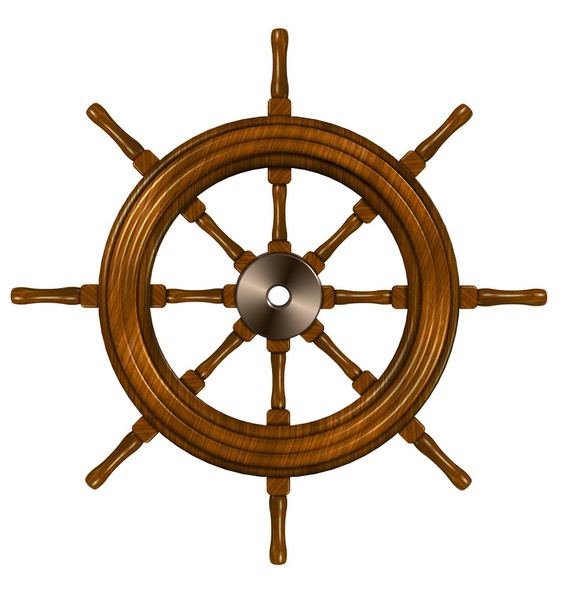 Ship wheel - Photo, Image