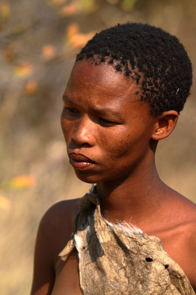 The San people in Namibia - Foto, afbeelding