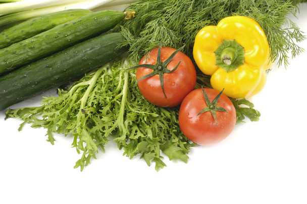Gemüse und Obst - Foto, Bild