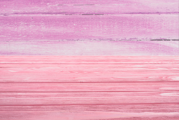 template of pink wooden floor with pink planks on background - Photo, Image
