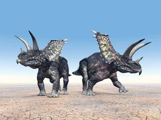 Pentaceratopo di dinosauro
 - Foto, immagini