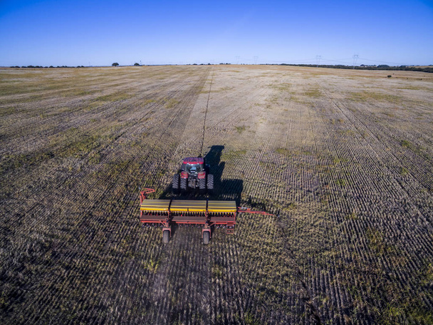mezőgazdasági gépek, La Pampa, Argentína - Fotó, kép