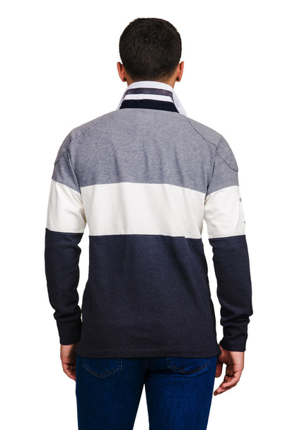 Male sweater isolated on the white - Foto, Imagem