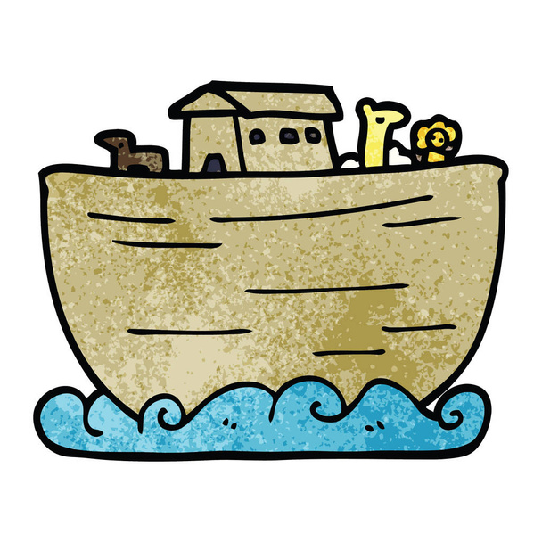 dibujos animados doodle noahs ark
 - Vector, imagen