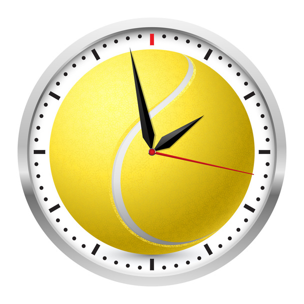 Sports Wall Clock - Vector, Image