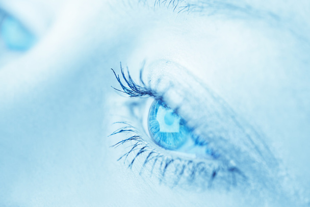 красивые голубые глаза
 - Фото, изображение