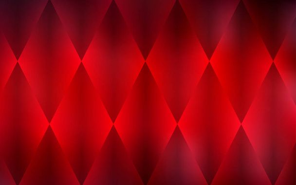 Dark Red vector backdrop with rectangles, squares. Beautiful illustration with rectangles and squares. The template can be used as a background. - Vector, Image