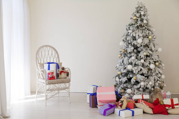 Christmas holidays winter new year Christmas tree decor gifts - Photo, Image