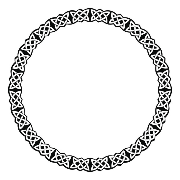 Adorno celta circular
. - Vector, Imagen