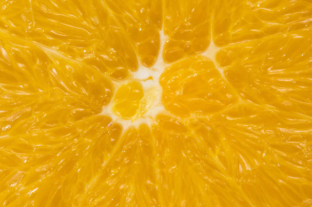 オレンジのクローズ アップの肉 - 写真・画像