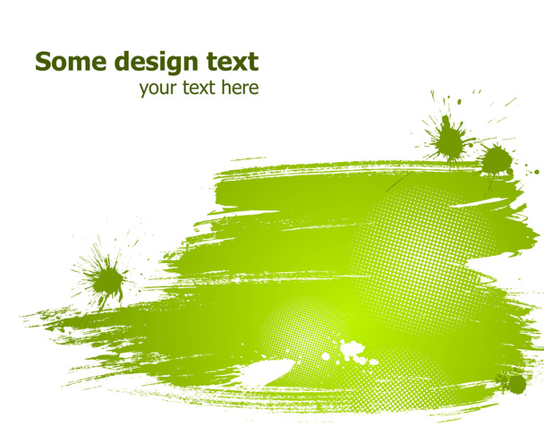 Green abstract vector illustration. - Vector, Image
