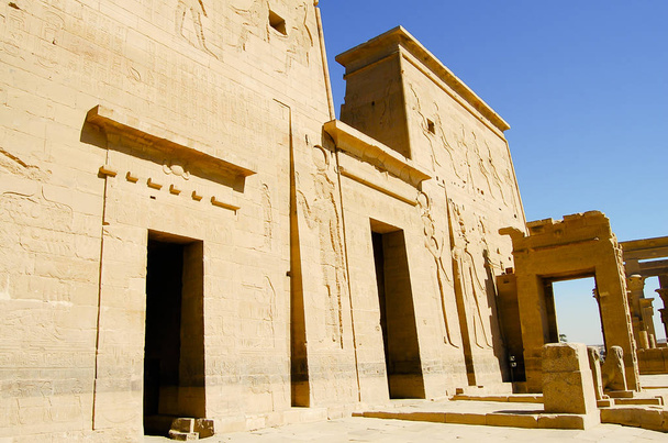 Świątynia w File (Isis) - Asuan - Egipt - Zdjęcie, obraz